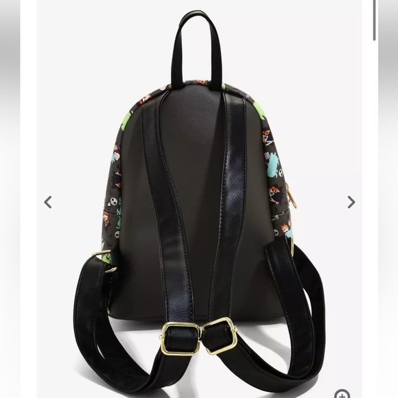 NWT Hot Topic The Nightmare Before Christmas Characters Mini Backpack - Picture 12 of 13